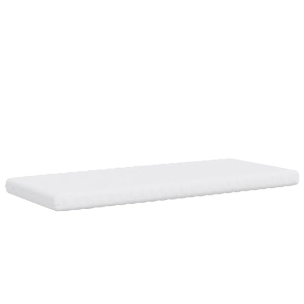 vidaXL Vaahtomuovipatjat 2 kpl valk. 90x190 cm 7 vyöhykettä kov. 20ILD