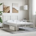 Miniatyrbilde 2 av 9: vidaXL Skummadrass hvit 140x200 cm 7-Zone hardhet 20 ILD