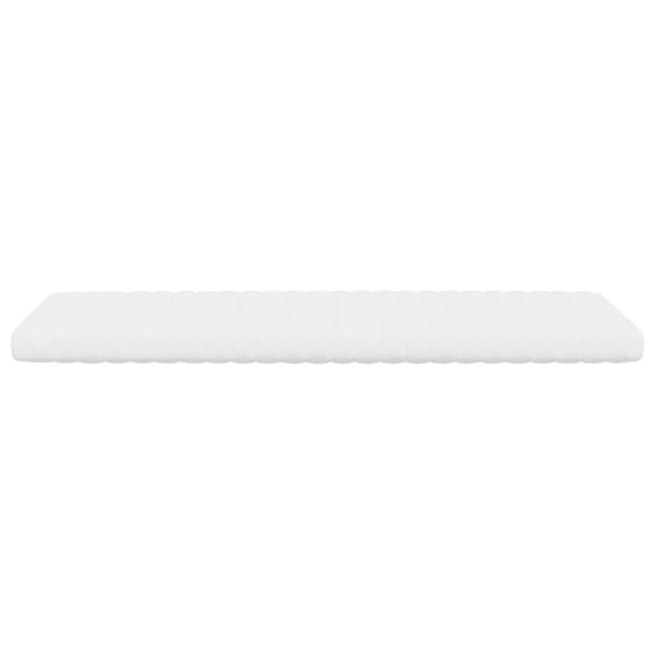 vidaXL Vaahtomuovipatjat 2 kpl valk. 90x200 cm 7 vyöhykettä kov. 20ILD