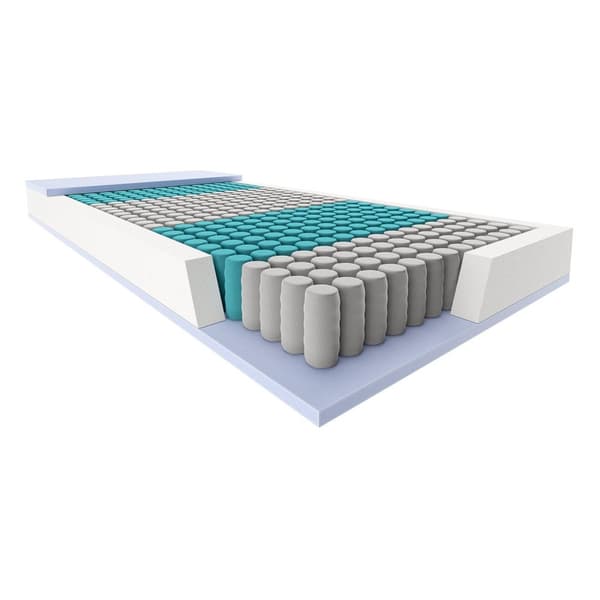 90x200 pocket resårmadrass - 7 komfortzoner - Justerbar fasthet - 21 cm tjock - Andningsbara och hygieniska material