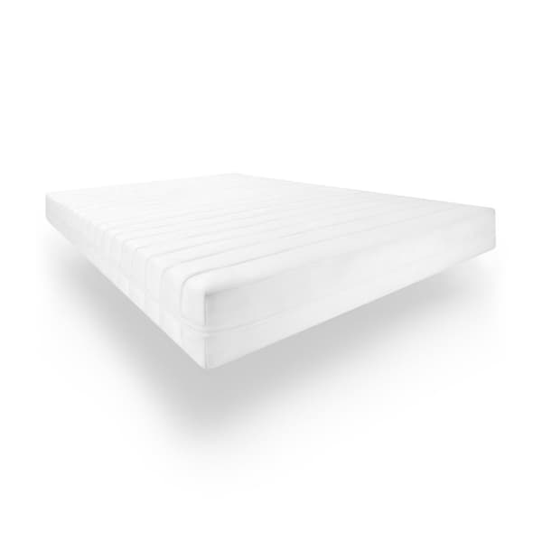 Madrass 120x190 cm, Skummadrass, 7 sovzoner, 2 fasthet, Fast stöd eller balanserat, Tvättbart mikrofiberöverdrag