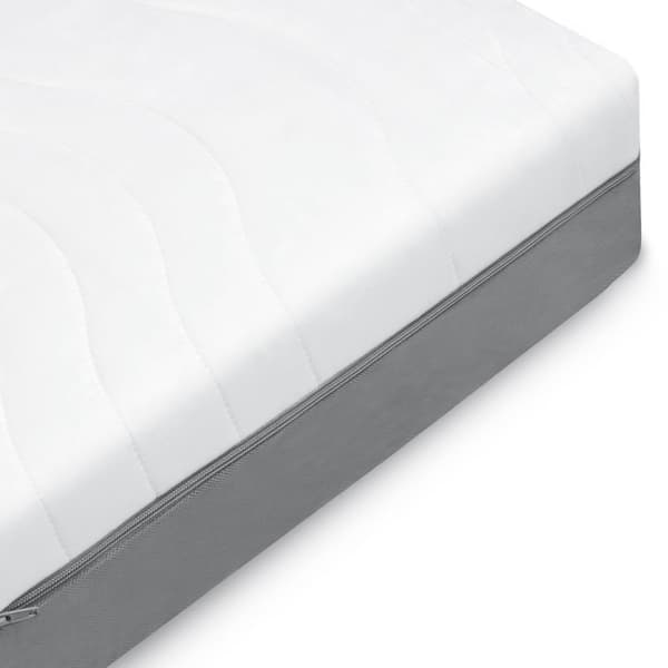 90x190 kallskumsmadrass - 7 zoner - Halvfast madrass - Skummadrass - Optimalt stöd - Tjocklek 13 cm - Hygienisk