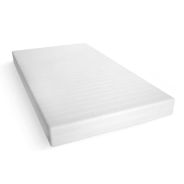 Sängmadrass i skummaterial 180x200 cm - Kallskum - Hygieniska material - 7 zoner - Tjocklek 15 cm - Justerbar fasthet: hård