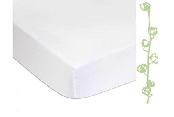 PRAKTISKT BABYKIT 40x90 Madrass Bambu Baby Vaggvagga + 2 Ekologiska bomullsdynor | GOTS-certifierad | Tillverkar Frankrike EU
