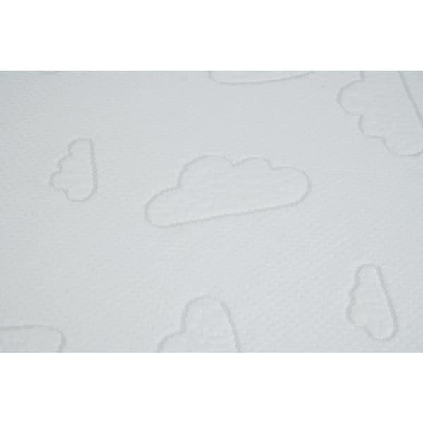 TINEO NUAGE madrass - Avtagbart överdrag - 60x120x10 cm