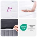 Miniatyrbillede 8 af 9: vidaXL springmadras m. pocket-fjedre medium 200x200 cm