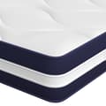 Miniatyrbillede 5 af 9: vidaXL springmadras m. pocket-fjedre medium fasthed 180x200 cm