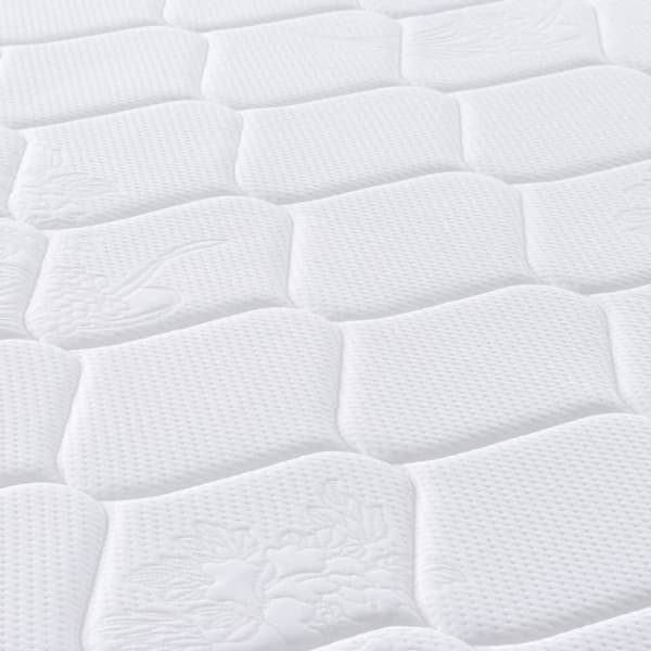 vidaXL springmadras m. pocket-fjedre medium fasthed 140x190 cm