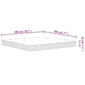Miniatyrbillede 7 af 10: vidaXL springmadras med bonellfjedre 180x200 cm medium