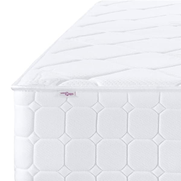 vidaXL springmadras m. pocket-fjedre medium fasthed 200x200 cm