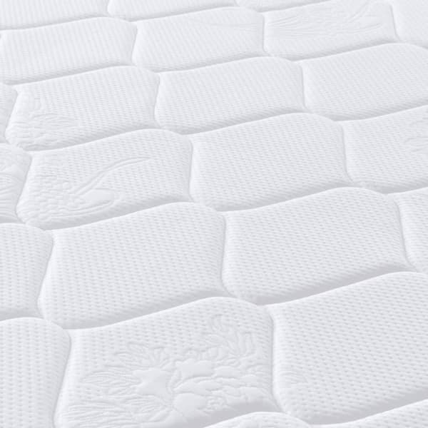 vidaXL springmadras m. pocket-fjedre medium fasthed 200x200 cm