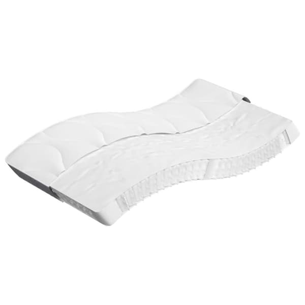 vidaXL Madrass med pocketfjær middels 100x220 cm
