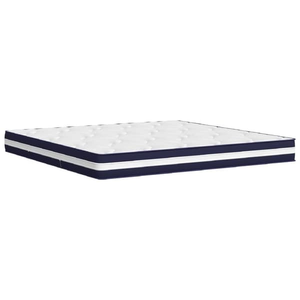 vidaXL springmadras m. pocket-fjedre medium fasthed 200x200 cm