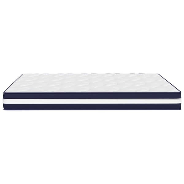 vidaXL springmadras m. pocket-fjedre medium fasthed 200x200 cm