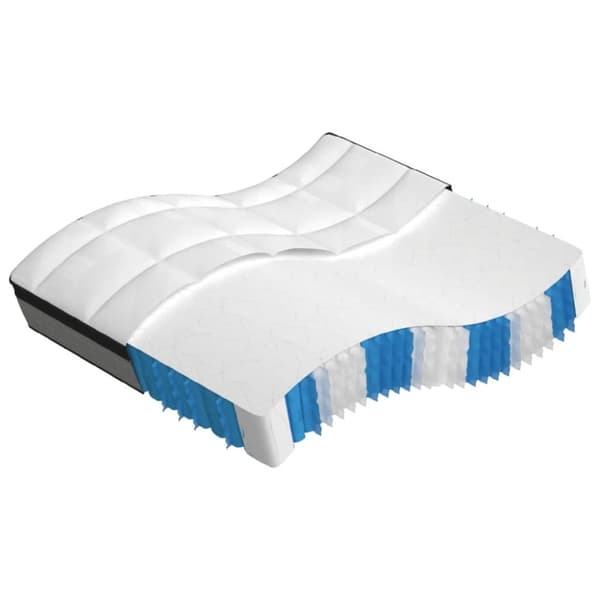 vidaXL Pocketresårmadrass medium fast 180x200 cm