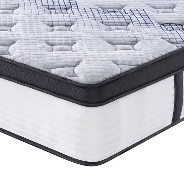 vidaXL springmadras m. pocket-fjedre medium 200x200 cm