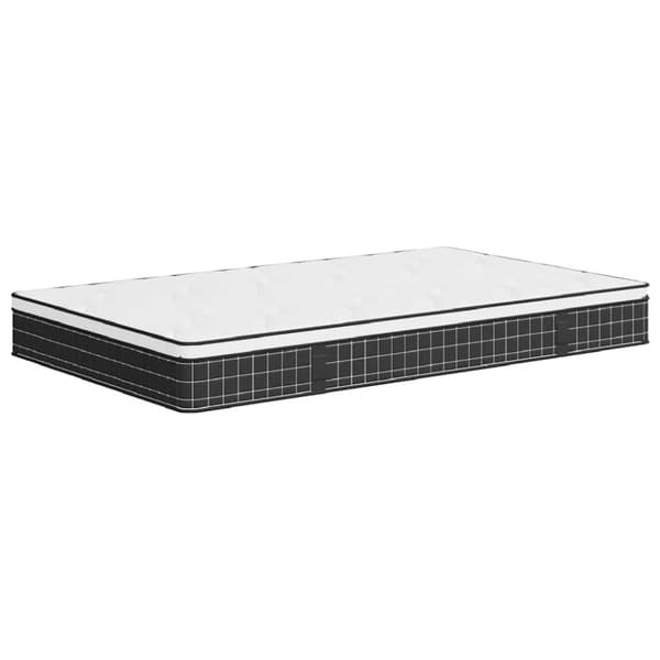 vidaXL springmadras med bonellfjedre 120x200 cm medium