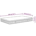 Miniatyrbillede 7 af 10: vidaXL springmadras med bonellfjedre 120x200 cm medium