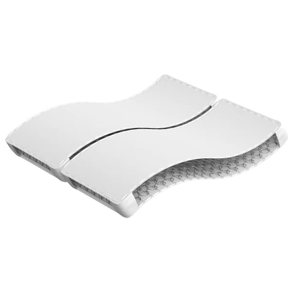 vidaXL springmadras med bonellfjedre 160x200 cm medium