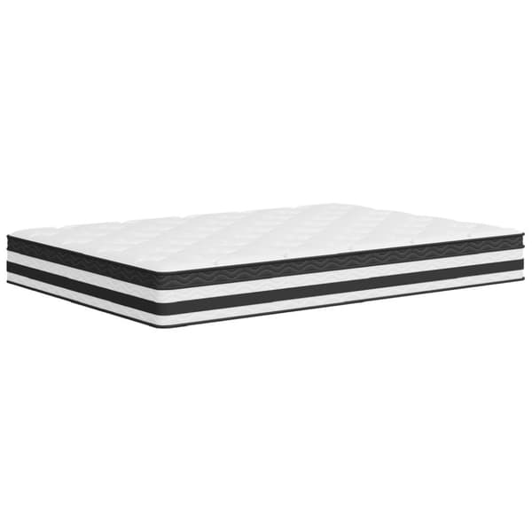 vidaXL springmadras med pocketfjedre 140x200 cm medium