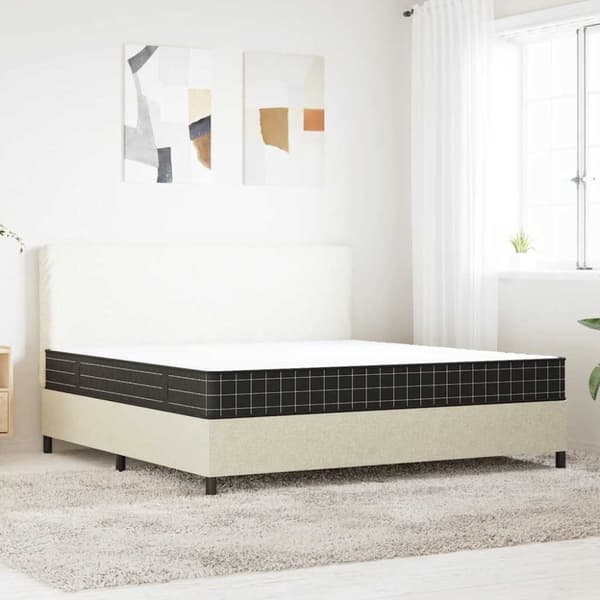vidaXL springmadras med bonellfjedre 200x200 cm medium