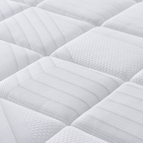 vidaXL springmadras pocket-fjedre mediumplus 160x200 cm Super Kingsize
