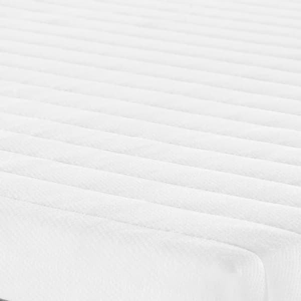 vidaXL Skummadrass medium mjuk 120x200 cm