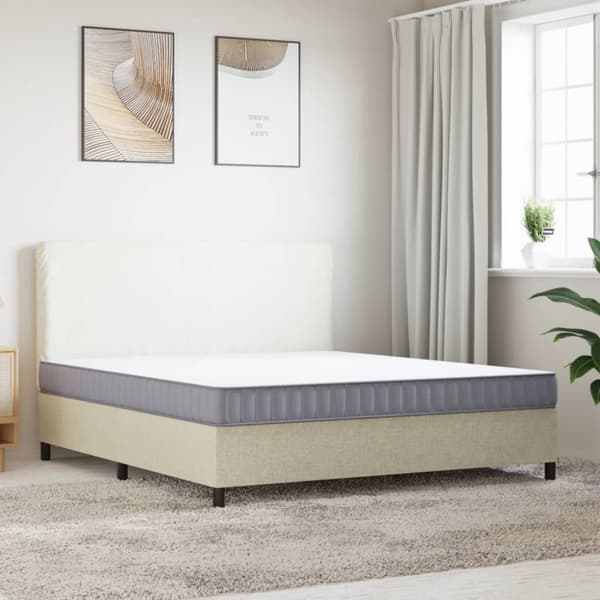 vidaXL Skummadrass medium mjuk 180x200 cm