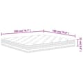 Miniatyrbillede 9 af 9: vidaXL springmadras med pocket-fjedre medium 180x200 cm