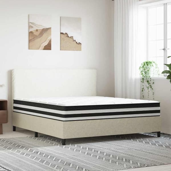 vidaXL springmadras med pocket-fjedre medium 180x200 cm