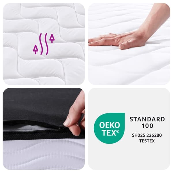 vidaXL Bonellresårmadrass medium 90x190 cm