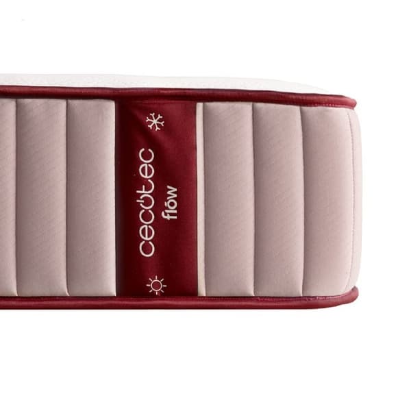Cecotec Multilayer hybrid mattress with pocket-spring core, 28 cm high, and SeparateMuv, ViscoCare &amp; BreathSoft technologies.