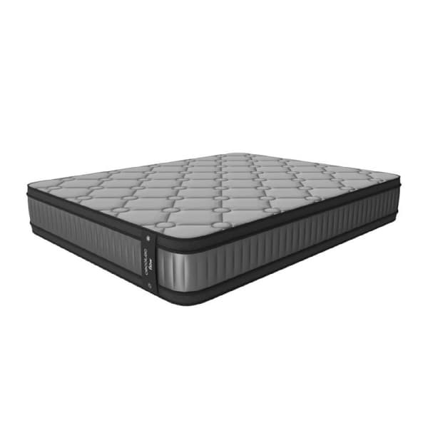 Cecotec Multilayer hybrid mattress with pocket-spring core, 32 cm high, and SeparateMuv, ViscoCare+ &amp; BreathSoft+ technologies.