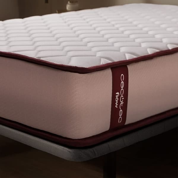 Cecotec Colchn Viscoelstico Flow PureVital 1900 180x190. Multicapa, Altura 21 cm, Ncleo FoamVital