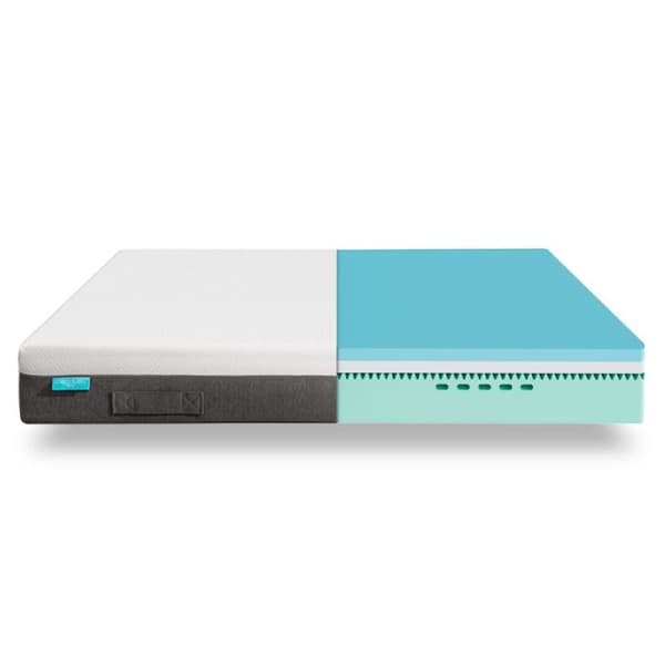 Cecotec 25 cm high viscoelastic mattress that combines 3 layers for high firmness, profiled HRC2+ foam core, removable cover, and MorphoAdapt+, Fresh