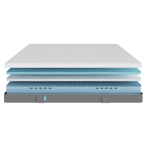 Cecotec 25 cm high viscoelastic mattress that combines 3 layers for high firmness, profiled HRC2+ foam core, removable cover, and MorphoAdapt+, Fresh