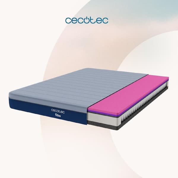 Cecotec Schaumstoffmatratzen Flow e-Hybrid
