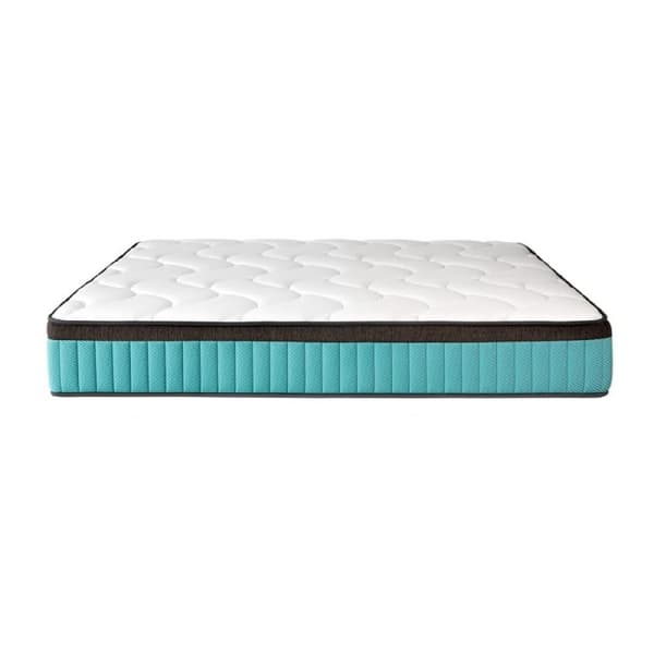 Cecotec Multilayer hybrid mattress with pocket-spring core, 30 cm high, and SeparateMuv, ViscoCare+ &amp; BreathSoft technologies.