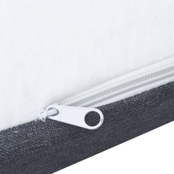 topmadras til seng med boxmadras 200x140x5 cm
