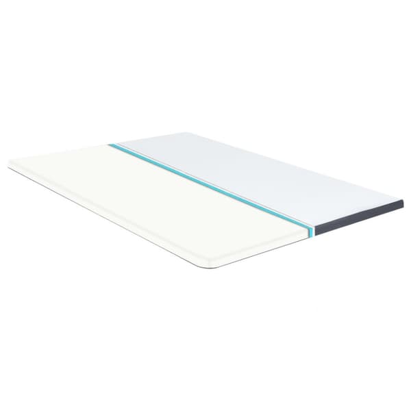 topmadras til seng med boxmadras 200x140x5 cm