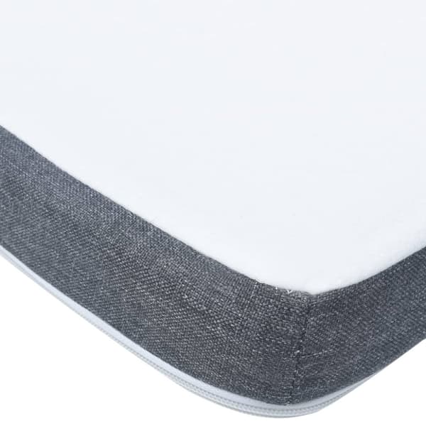 topmadras til seng med boxmadras 200x180x5 cm