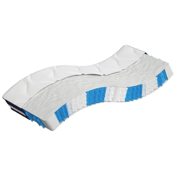 springmadras med pocketfjedre 90x190 cm medium fast