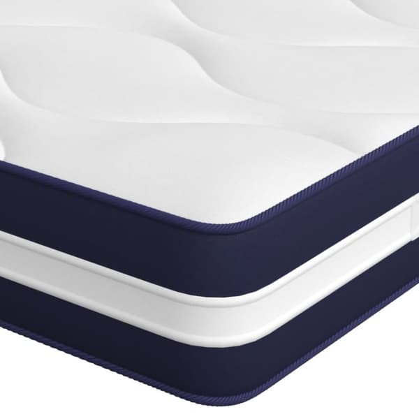 springmadras med pocketfjedre 120x200 cm medium fast
