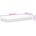 Miniatyrbillede 7 af 7: springmadras med bonellfjedre 80x200 cm medium