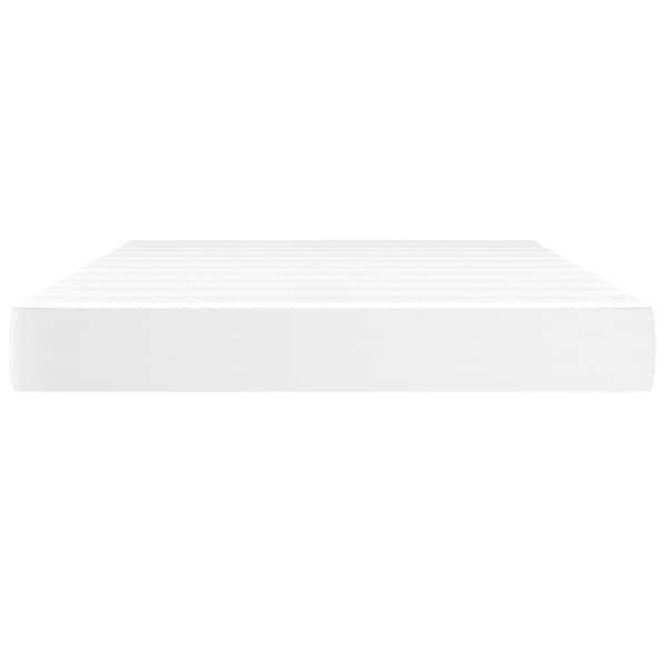 Pocketresårmadrass vit 140x190x20 cm konstläder