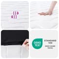 Miniatyrbillede 8 af 9: springmadras med pocketfjedre 90x200 cm medium fast