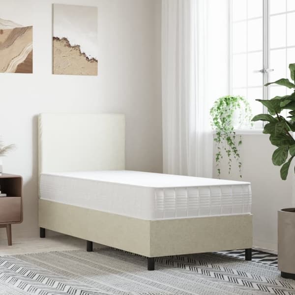springmadras med pocketfjedre 90x200 cm medium fast