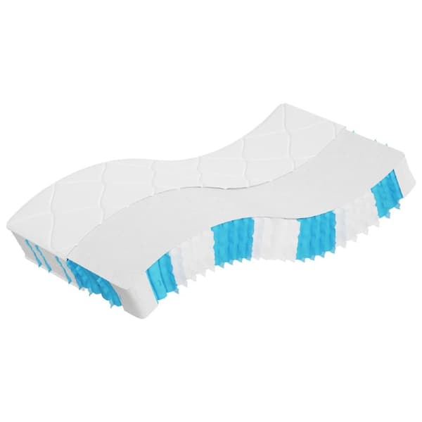 springmadras med pocketfjedre 90x190 cm medium fast