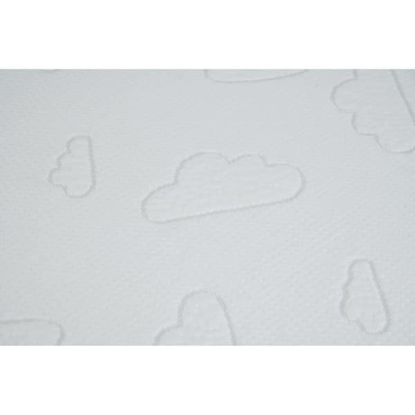 TINEO NUAGE madrass - Avtagbart överdrag - 60x120x10 cm