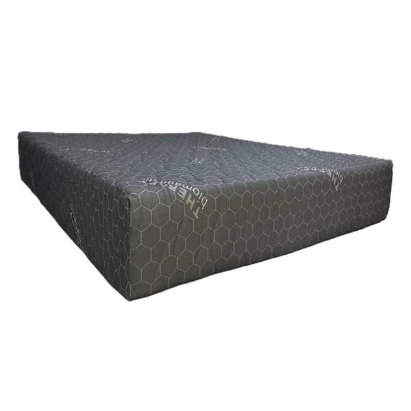 Skummadrass 60 x 120 x 10 cm - Grå